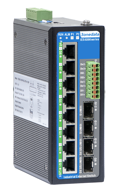 Industrial 6Port Gigabit Ethernet Switch - Ethernet Switches, Networking  IO Products